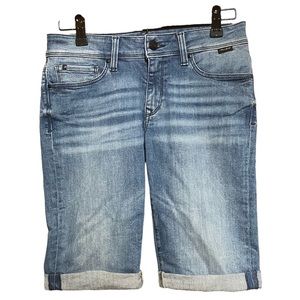 Mavi Gold Karly Bermuda Mid Rise Shorts 27